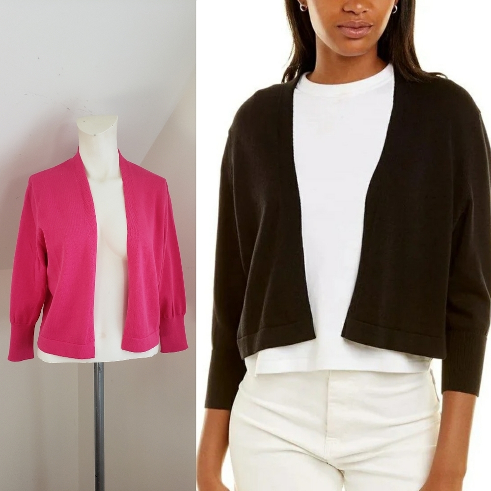 JUDE CONNALLY PRISCILLA SWEATER PIMA COTTON Hot Pink, Size XS NWT